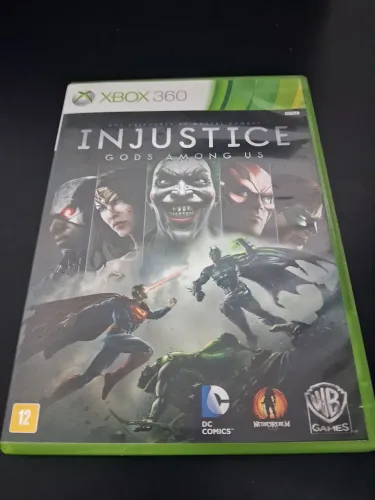 Injustice Gods Among Us Xbox 360 Mídia Física Original