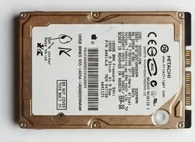 HD Hitachi 2,5 para notebook ou case de 160GB