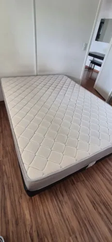 Cama casal + box Ortobom