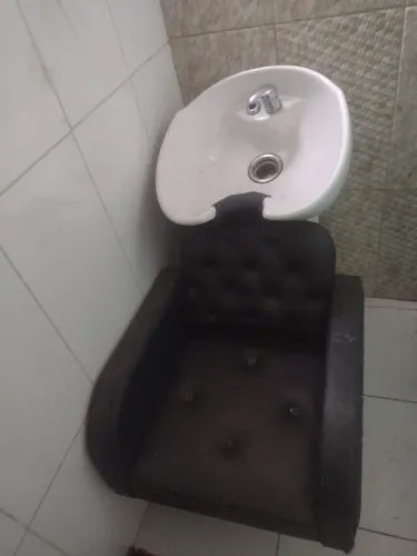 Lavatorio de louca para salão de beleza