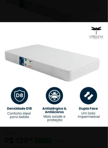 Vende-se colchão p berço