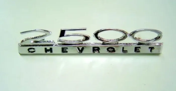 Emblema Chevrolet 2500 Opala 1969 À 1971 Novo Unitário