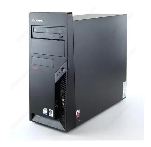 Computador Cpu torre Lenovo Processador Core 2 Duo  2Gb  Hd 160 