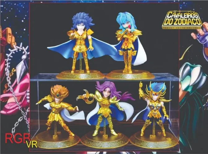 Cavaleiros do zodíaco miniaturas - Saga Ouro II