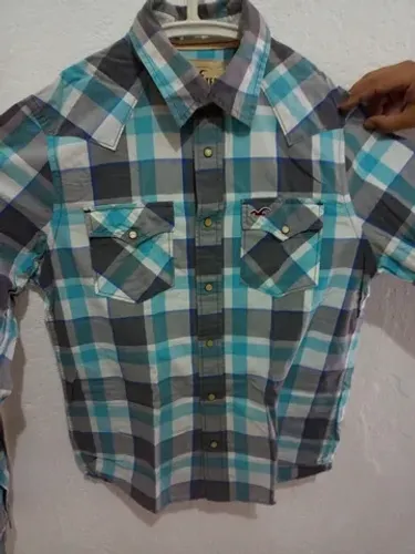 Camisa Hollister xadrez (M)