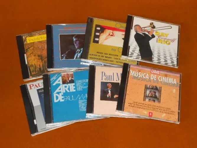 CDs- Ray Conniff e outros (Super oferta: 8 CDs)