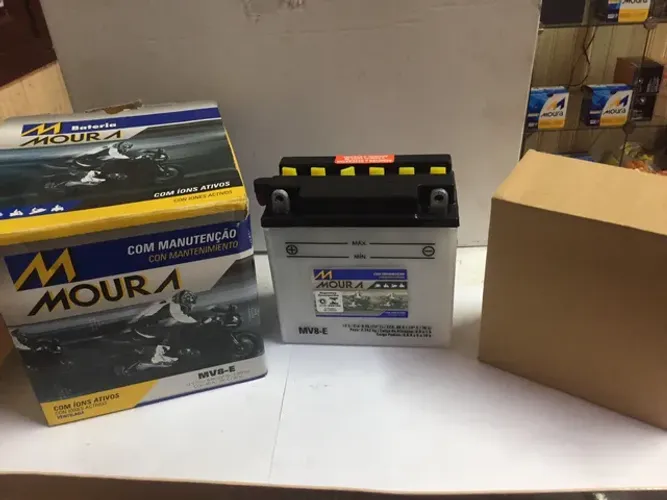 Bateria Moura MV8E Intruder 125/Yes 125 Todas