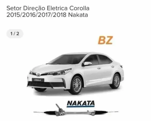 Setor de Direção elétrica Corolla 2015/2019