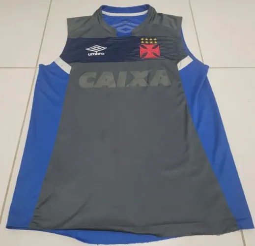 Camisa Vasco Original Regata Azul Treino Umbro