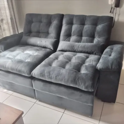 Novo - Sofá macio e resistente- soda Retrátil e Reclinável- sofá grande 