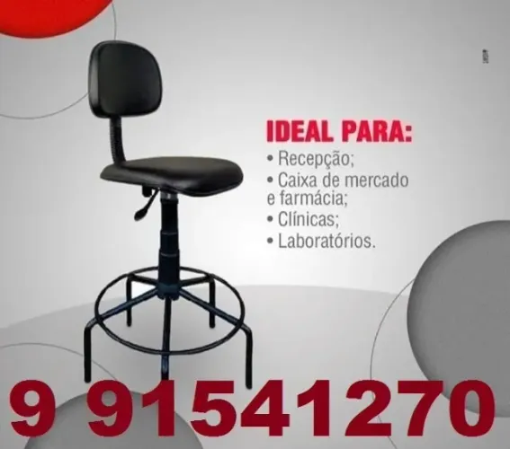 cadeira balcão a partir de 350,00