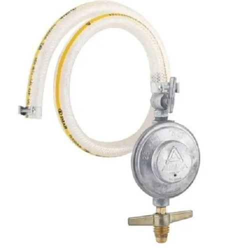 Kit Gás GLP - Mangueira PVC, Regulador 1kg/h e Abraçadeiras  