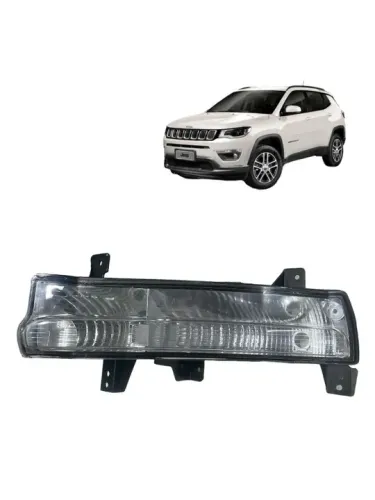 Lanterna dianteira Jeep Compass 2015 a 2019 lado esquerdo