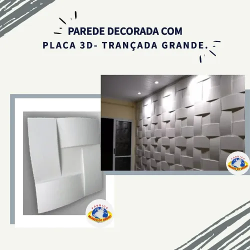 Placas de gesso 3d " textura "