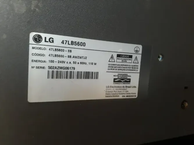 LG 47LB5600 Fonte e Sinal (preços na descrição)