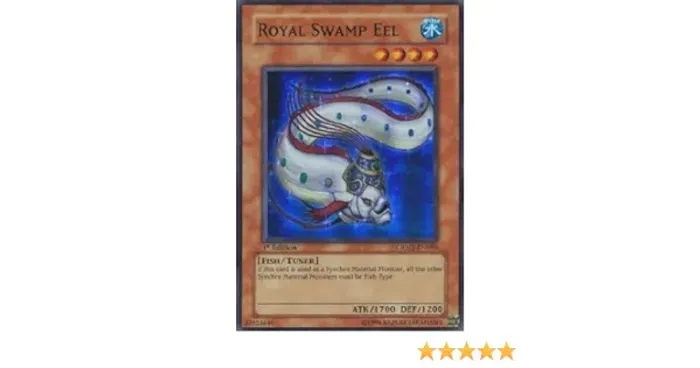 Yugioh!!! Royal Swamp Eel Crms-en086 Super Rare - Crimson Cr