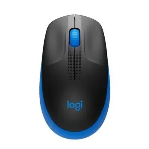Mouse Sem Fio M190 Usb 1000 Dpi Preto/Azul - Logitech