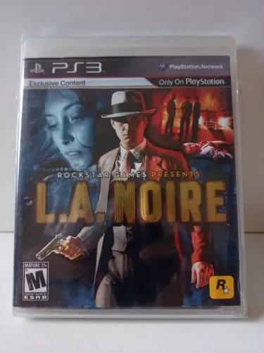 Jogo La Noire semi-novo completo - PS3