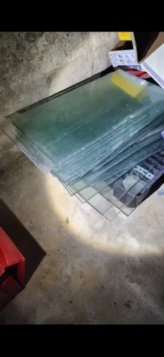 Lote de vidros temperado