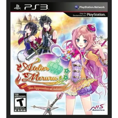 Atelier Meruru: The Apprentice of Arland PS3 Original, mídia física, LACRADO.