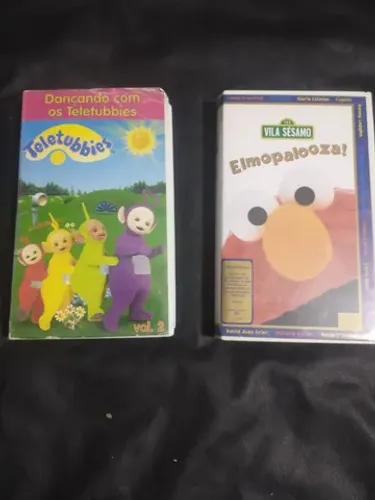 Vhs antigos coleção 2 peças raros 