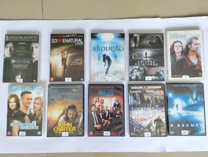 Kit 10 Dvd - Ler descrição