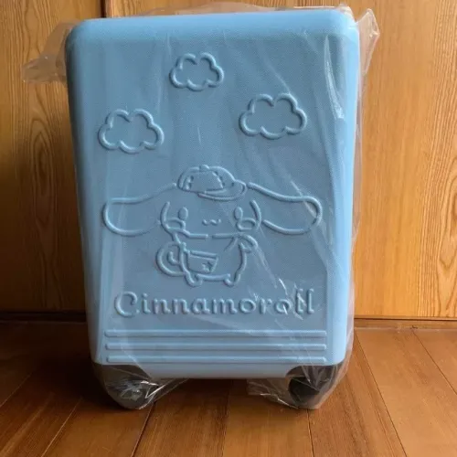 Mala de viagem rígida ABS, mala, mochila escolar Sanrio Cinnamon Roll 