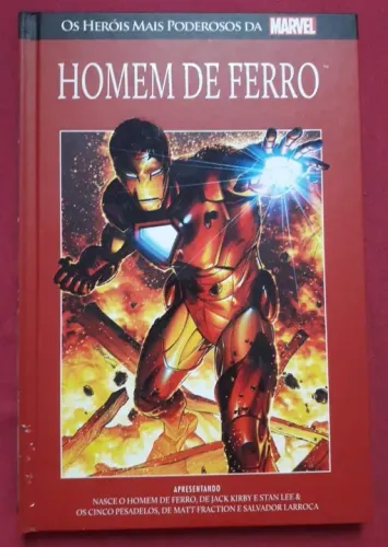 Livro Hq Homem De Ferro - Nasce O Homem De Ferro / Os Cinco Pesadelos