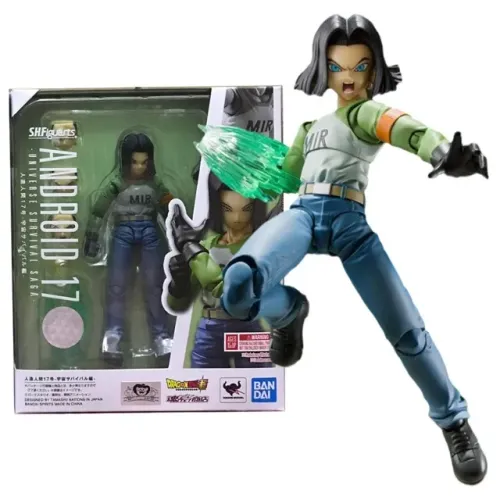 Android 17 Dragon Ball Super SH Figuarts Bandai Lacrado