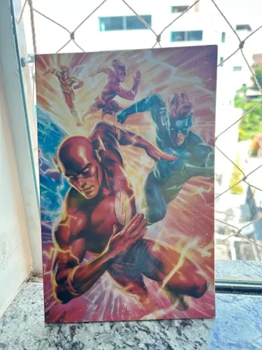 HQ Liga da Justiça - Volume 1, Capa Variante Flash