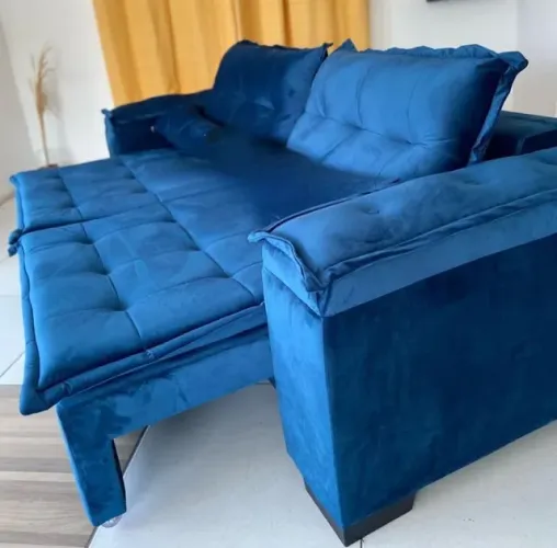 Estofados retratil 2.30 em suede veludo
