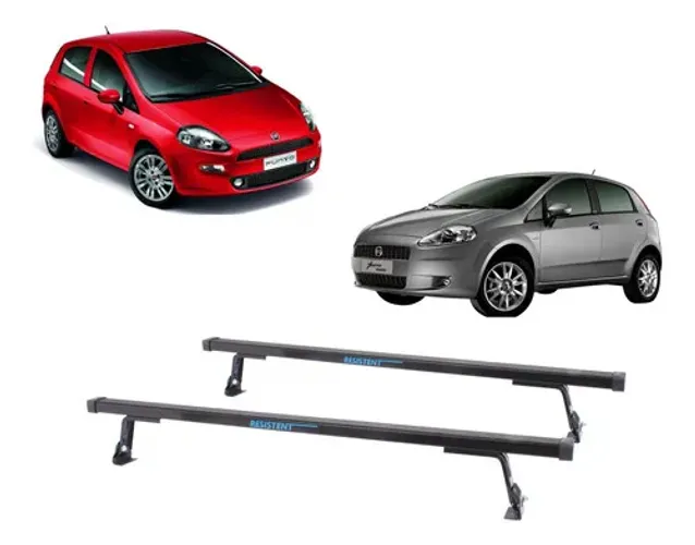 Rack Teto Resistent Fiat Punto Todos 4pts 