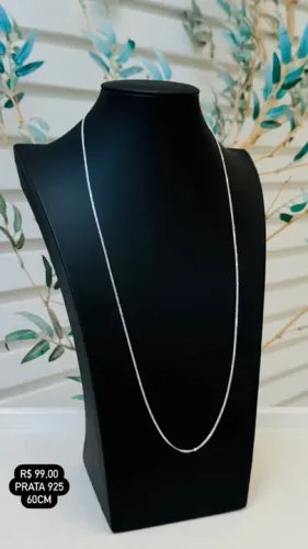 Corrente Grumet 2MM Prata925  60cm 