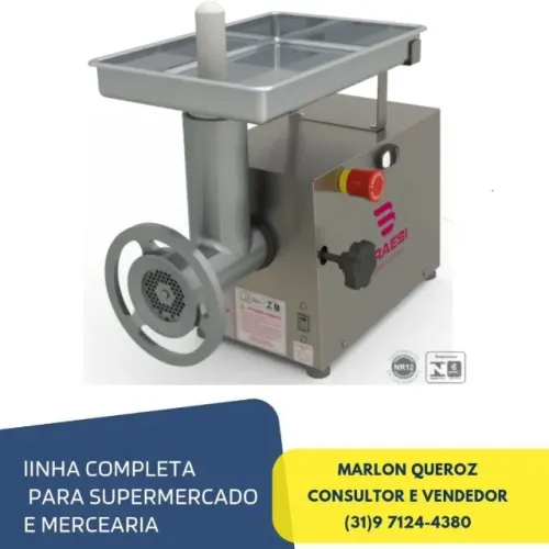 Moedor de Carne Boca 10 Novo Braesi