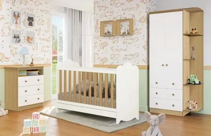 Quarto Completo Infantil 3 Peças Brinde Especial. São Produtos Novos Direto da Fábrica!