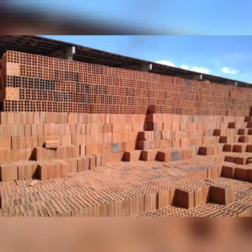 SOU FABRICANTE : V7 bloco padtão (9x19x24) 8 furos com entrega e o descarrego !