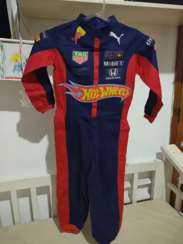 Macacão Hot Wheels - Unissex - Tamanho M