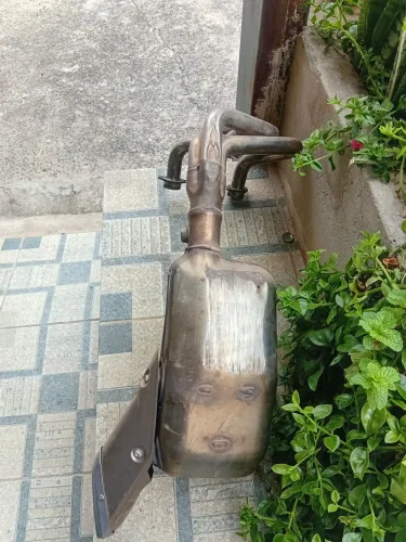 Escapamento da XJ6 original