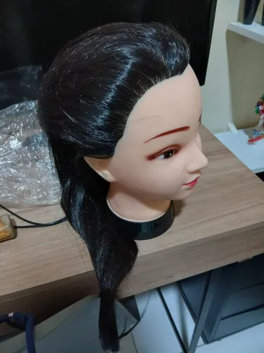 Cabeça  de treino trancista 