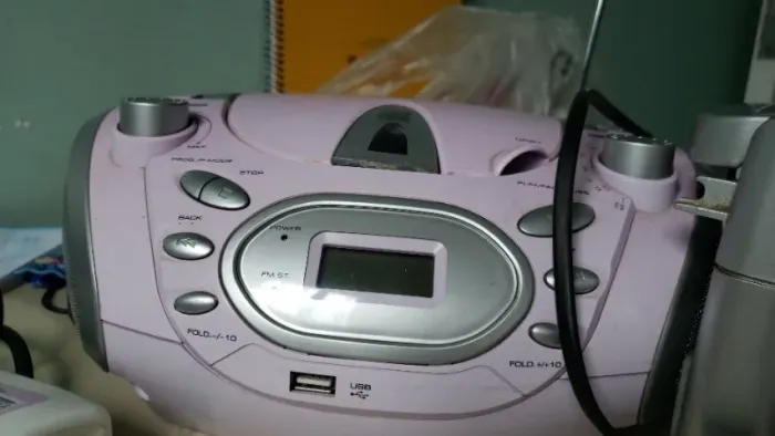 2 Mini system, gravador, CD player, fita K7 - 50 reais cada