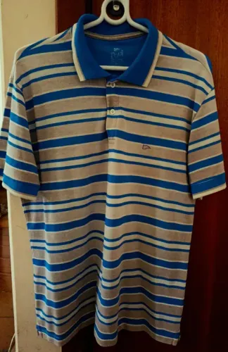 Camisa Polo SemiNova listrada M/G