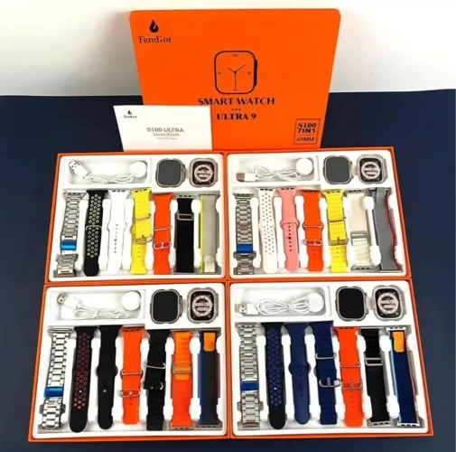 Smartwatch Ultra 9 S100 7 em 1 - Fendior Entregamos