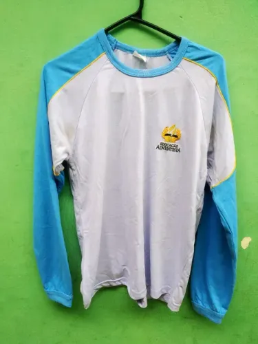 Camiseta manga comprida adolescente Educação Adventista
