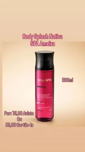 Body Splash Nativa SPA Ameixa 200ml