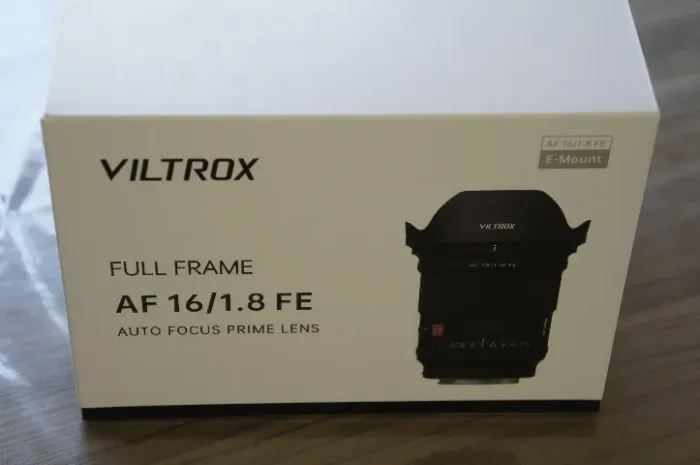 Lente viltrox 16mm pra sony