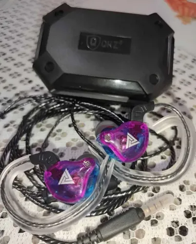 Fone De Ouvido Qkz - Azul