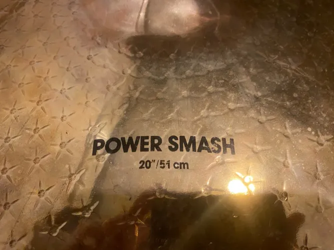 CHINA (RIDE) ZILDJIAN Z POWER SMASH 20 polegadas RARIDADE 80