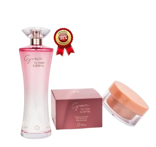 Kits perfume e creme para as mãos sublime 