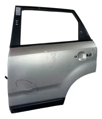 Porta Kia Sorento 2016/2019 Traseira Esquerda Prata Avariada