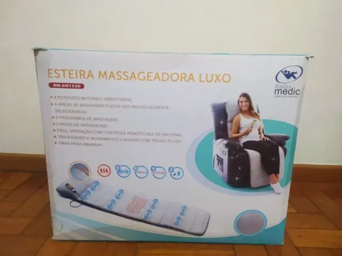 Assento Massageadora Luxo Da Relax Medic